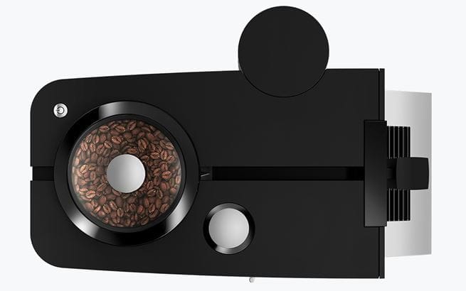 Detalle del mecanismo de molienda profesional Aroma