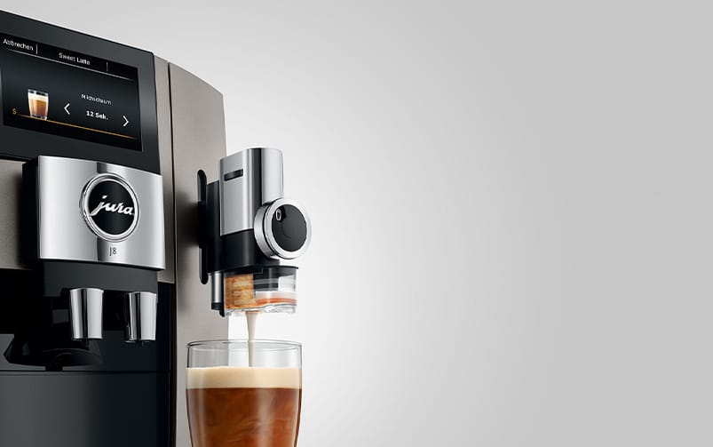 JURA J8 función Sweet Foam